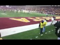 Minnesota Students Storm the Field After Beating Iowa (HD)