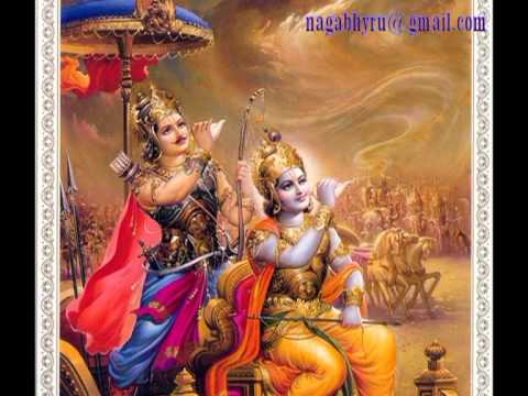 Ghantasala Bhagavad Gita rendered by Dr. Apparao Nagabhyru