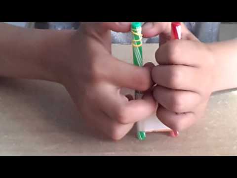 Как сделать колечко из резиночек видео