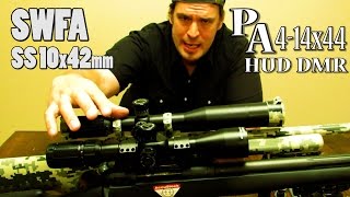 Swfa Ss 10X42 Vs Primary Arms 4-14X44 Hud Rex Reviews Dm Vs Elrp Shooting