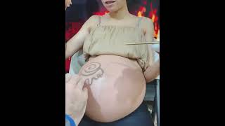 Gambar Di Perut Bumil,