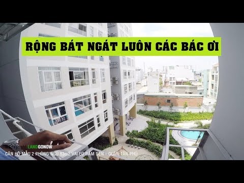 Căn hộ hoàn thiện Valeo Đầm Sen 2 phòng ngủ 83m2, Trần Đình Trọng, Tân Phú - Land Go Now ✔