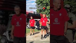 Allegri Primo Allenamento