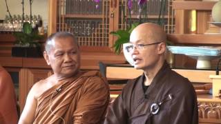Thai Forest Meditation with Ajaan Samruay, Chan Master YongHua and MyoKyong Sunim 10/2/16
