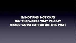 Maroon 5 - Better That We Break Lyrics (HD)