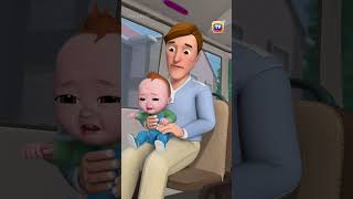 Wheels On The Bus - Baby Starts Crying #Shorts #Chuchutv #Nurseryrhymes #Kidssongs