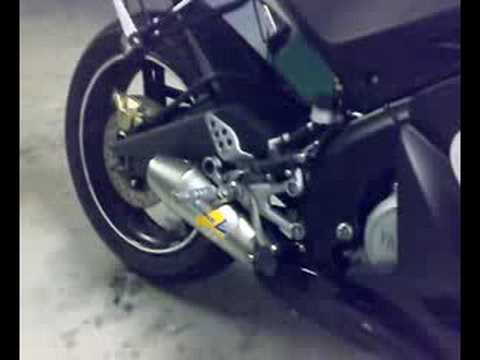 Yamaha YZFR125 Micron OMY51 GP Style Auspuffanlage ohne dbKiller