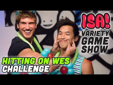 Hitting on Wes Challenge! - ISA! VARIETY GAME SHOW Season 2 Pt. 8
