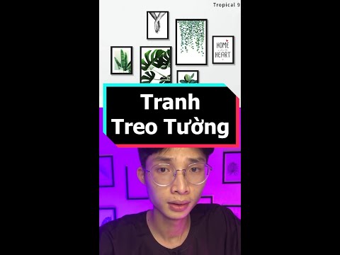 tranh treo tường độc lạ | Anh Dậu Decor #SHORT