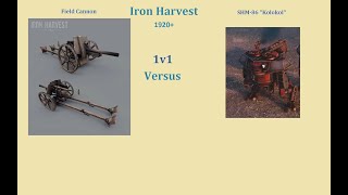 Iron Harvest Field Cannon Vs Shm-86 Kolokol