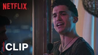 Jamie Lorente Raps At A Party Elite Netflix India