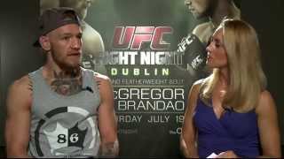 Fight Night Dublin: Conor McGregor Pre-fight Interview