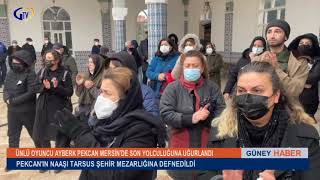 Ünlü Oyuncu Ayberk Pekcan Mersi̇nde Son Yolculuğuna Uğurlandi