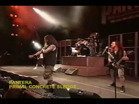 PANTERA PRIMAL CONCRETE SLEDGE RARE LIVE