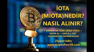 Iota Türk Lirası ile nasıl satın alınır? (Miota) Nedir? Rehber Video