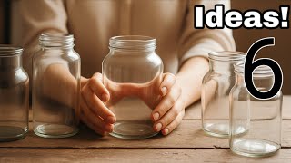 Dont Throw Them Away 6 Amazing Diy Decorative Ideas With Gl Jar