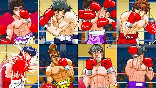 Hajime No Ippo - The Fighting Gba - All Bosses Shigeta Ippo Endings