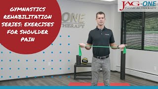 Exercises To Relieve Shoulder Pain Gymnastics Rehabilitation Series