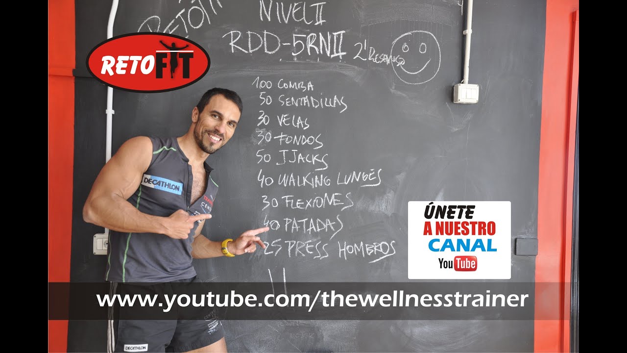 Rutina de Ejercicios RetoFit Crossfit Para Quemar Grasa y Rutina de Ejercicios RetoFit Crossfit Para Quemar Grasa y