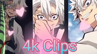 Sanemi Season 1 Demon Slayer 4K Clips For Edits For Free
