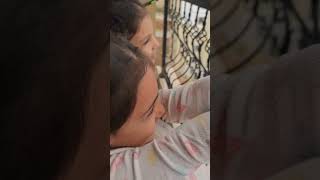 Melek Ikinci Gökkuşağını Görünce Teşekkür Ediyor