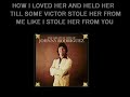 Johnny Rodriguez-How Could I Love Her So Much(lyrics&photos}