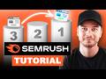 Semrush Tutorial 2024 - SEO for Beginners (Step-by-Step)