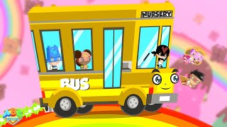 Wheels On The Bus Nursery Rhyme For Kids By Abc Heroes
