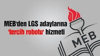 2019 Meb Lgs Terci̇h Robotu Li̇se Terci̇h Rehberi̇
