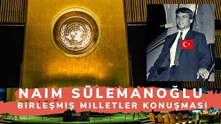 Nai̇m Süleymanoğlu - Bi̇rleşmi̇ş Mi̇lletler Konuşmasi Ve Sonrasi