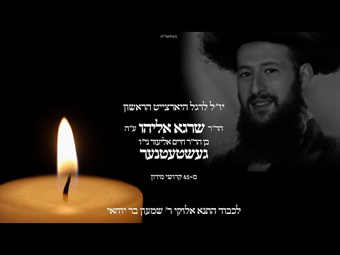 Umein Project • In Memory Of Shragee Gestetner Z"L • אמן פרויקט לזכרון שרגי גשטטנר ז"ל
