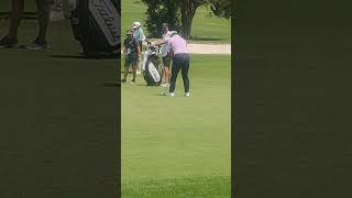 Tom Kim Lift Clean And Place At Cj Byron Nelson 2024