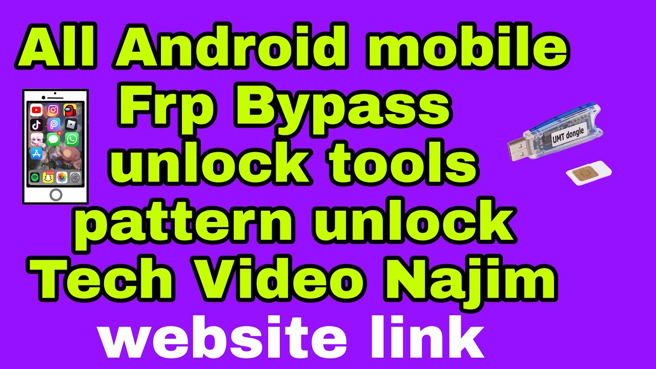 Tech Video Najim || Frp Bypass || pc || frp lock samsung Tech Video Najim || Frp Bypass || pc || frp lock samsung