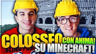 COSTRUISCO IL COLOSSEO SU MINECRAFT INSIEME AD ANIMA