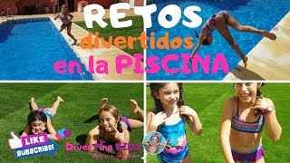 Retos Divertidos En La Piscina Divertina Kids