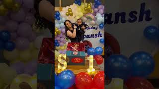 1St Birthday Baby Boy Shivanshs Birthday Special Day 03 Feb Birthday Decoration