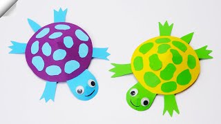 3d paper turtle | Moving paper toys