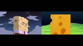 Spongebob Anime Opening 2: Original vs High-Budget Remake side by side comparison