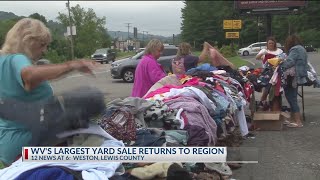 West Virginias Largest Yard Sale With Additional County