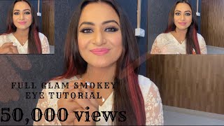 Full Glam Smokey Eye Tutorial - Janani Ashokkumar