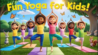 Fun Yoga For Kids Easy & Happy Yoga Poses For Children Koko Joyland