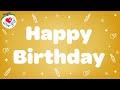 Happy Birthday Song with Lyrics 🥳️🎂 Happy Birthday to You!