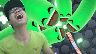 Slither.io Slither Io Gameplay Trung Tô Slitherio Best Moments