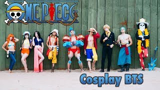 Straw Hat Pirates Beach Cosplay BTS - One Piece