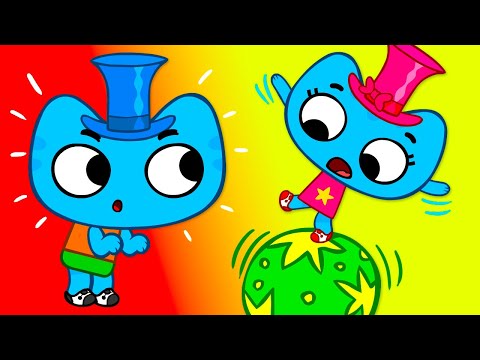 Котики, вперед! - Катя - Котя - Степ - Серия 43 - развивающие мультфильмы для детей Котики, вперед! - Катя - Котя - Степ - Серия 43 - развивающие мультфильмы для детей