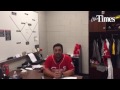 Chihuahuas manager Rod Barajas talks after win Tuesday over Memphis