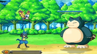 Add004 Mugen Lucario Me Vs Snorlax