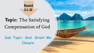 The Satisfying Compensation of God