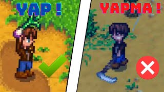 Stardew Valleyde Yapmanız Ve Yapmamanız Gereken 15 Şey Rehber