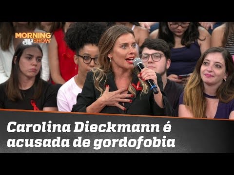 Carolina Dieckmann é acusada de gordofobia por comentários no Altas Horas